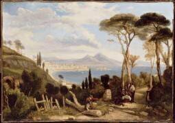La baie de Naples (Camille Roqueplan) - Muzeo.com