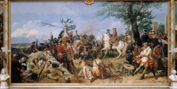 La Bataille de Fontenoy, 11 mai 1745 (Horace Vernet) - Muzeo.com