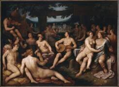 La corruption des hommes avant le déluge (Cornelis van Haarlem) - Muzeo.com