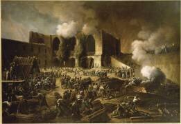 La défense du château de Burgos (François Joseph Heim) - Muzeo.com