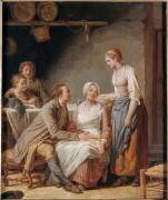 La demande accordée (Nicolas-Bernard Lépicié) - Muzeo.com