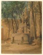 La fontaine de Minerve à la villa Médicis (Constant Moyaux) - Muzeo.com