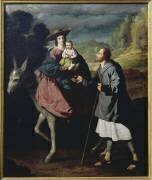 La Fuite en Egypte (Francisco de Zurbaran) - Muzeo.com