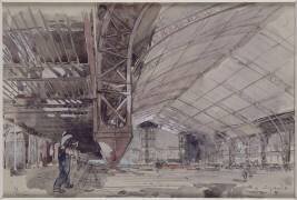 La galerie des machines en construction (Auguste Lepère) - Muzeo.com