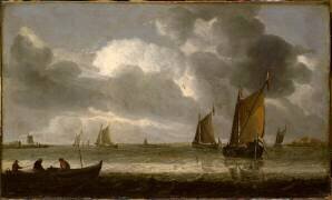 La Marine d'argent (Abraham van Beyeren) - Muzeo.com