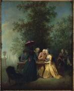 La partie de dames (Michel Barthélemy Ollivier) - Muzeo.com