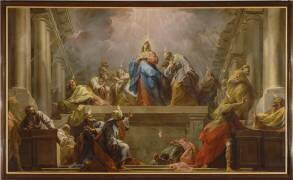 La Pentecôte (Jean II Restout) - Muzeo.com