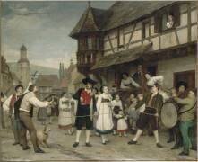 La rançon du marié ou Noce alsacienne (Camille Alfred Pabst) - Muzeo.com