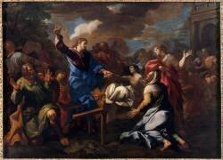 La résurrection du fils de la veuve de Naïn (anonyme) - Muzeo.com