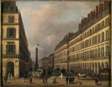La rue de Castiglione (Giuseppe Canella) - Muzeo.com