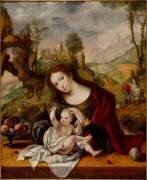 La Vierge à l'Enfant (Maître du Fils Prodigue) - Muzeo.com