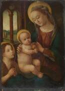 La Vierge, l'Enfant Jésus et le petit saint Jean (Biagio di Antonio Tucci) - Muzeo.com