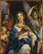 La Vierge lisant entourée d'anges (Carlo Maratta) - Muzeo.com