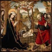 L'Adoration de l'Enfant (Jacquelin de Montluçon) - Muzeo.com