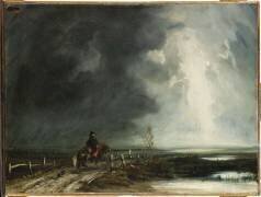 Le Cavalier ou Le Retour du Grognard (Paul Huet) - Muzeo.com