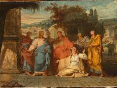 Le Christ et la Cananéenne (Louis Gauffier) - Muzeo.com