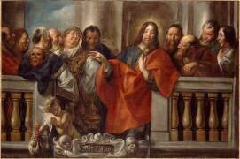 Le Christ et les pharisiens (Jacob Jordaens) - Muzeo.com