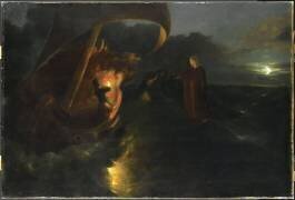 Le Christ marchant sur les eaux (Francis Danby) - Muzeo.com