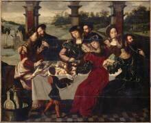 Le Concert après le repas (Ambrosius Benson) - Muzeo.com