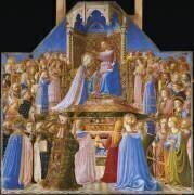 Le Couronnement de la Vierge (Fra Angelico) - Muzeo.com