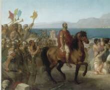 Le dernier jour de Corinthe (146 avant J.C.) (Tony Robert-Fleury) - Muzeo.com