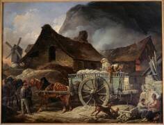 Le four à plâtre, à Montmartre (Carle Vernet) - Muzeo.com