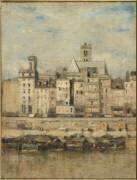 Le marché aux pommes, port de l'hôtel de ville, à Paris (Stanislas Victor Edouard...) - Muzeo.com