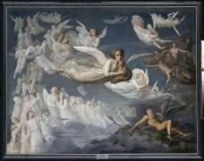 Le Poème de l'âme. Le passage des Âmes (Louis Janmot) - Muzeo.com