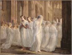Le Poème de l'âme. Première communion (Louis Janmot) - Muzeo.com