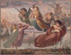 Le Poème de l'âme. Souvenir du ciel (Louis Janmot) - Muzeo.com