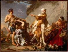 Le Sacrifice d'Abraham (Hugues Taraval) - Muzeo.com