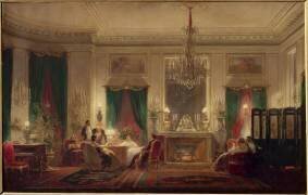 Le Salon de la princesse Mathilde, rue de Courcelles (Sébastien Charles Giraud) - Muzeo.com