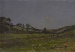 Le Soir dans les dunes à Equihen (Antoine Guillemet) - Muzeo.com