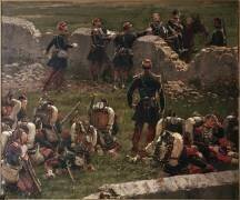 Le Soir de la bataille de Rézonville, 16 août 1870 (Edouard Detaille) - Muzeo.com