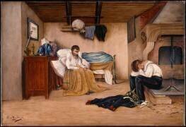 Le soldat et son père (Emile Mathurin) - Muzeo.com
