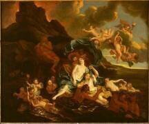 Le triomphe de Galatée (Noël-Nicolas Coypel) - Muzeo.com
