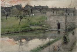 L'étang de Gretz-sur-Loing (Carl Larsson) - Muzeo.com