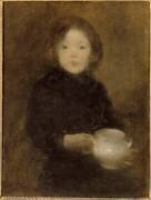 l'enfant à la soupière (Eugène Carrière) - Muzeo.com