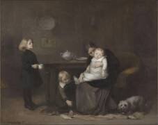 L'enfant malade (Eugène Carrière) - Muzeo.com