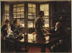 L'enfant prodigue : Le départ (James Tissot) - Muzeo.com
