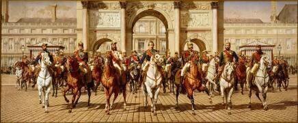 Les Souverains venus à Paris en 1867 pour l'exposition universelle (Charles Porion) - Muzeo.com