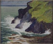 Les trois falaises, Saint-Jean-du-Doigt (Maxime Maufra) - Muzeo.com