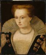 Louise de Lorraine, reine de France, épouse d'Henri III (anonyme) - Muzeo.com