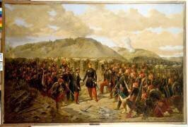 Mac-Mahon et le Ier zouaves à Malakoff, le 8 septembre 1855 (Antoine Alphonse Aillaud) - Muzeo.com