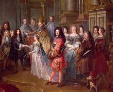 Mariage de Louis de France, duc de Bourgogne et de Marie-Adélaïde de Savoie, 7 décembre 1697 (détail) (Antoine Dieu) - Muzeo.com