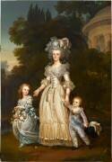 Marie-Antoinette d'Autriche reine de France et ses deux premiers enfants (Eugène Battaille) - Muzeo.com
