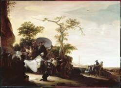 Melchisédech bénit Abraham (Adriaen Verdoel) - Muzeo.com