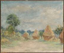 Meules en Bretagne (Emile Schuffenecker) - Muzeo.com