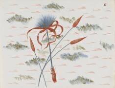 Modèle pour le décor du Service floral : papyrus (Emile Gallé) - Muzeo.com