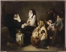 Mort d'une soeur de charité (Isidore Pils) - Muzeo.com